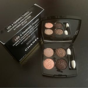 Chanel Les 4 Ombres Tweed in 04 Brun et Rose